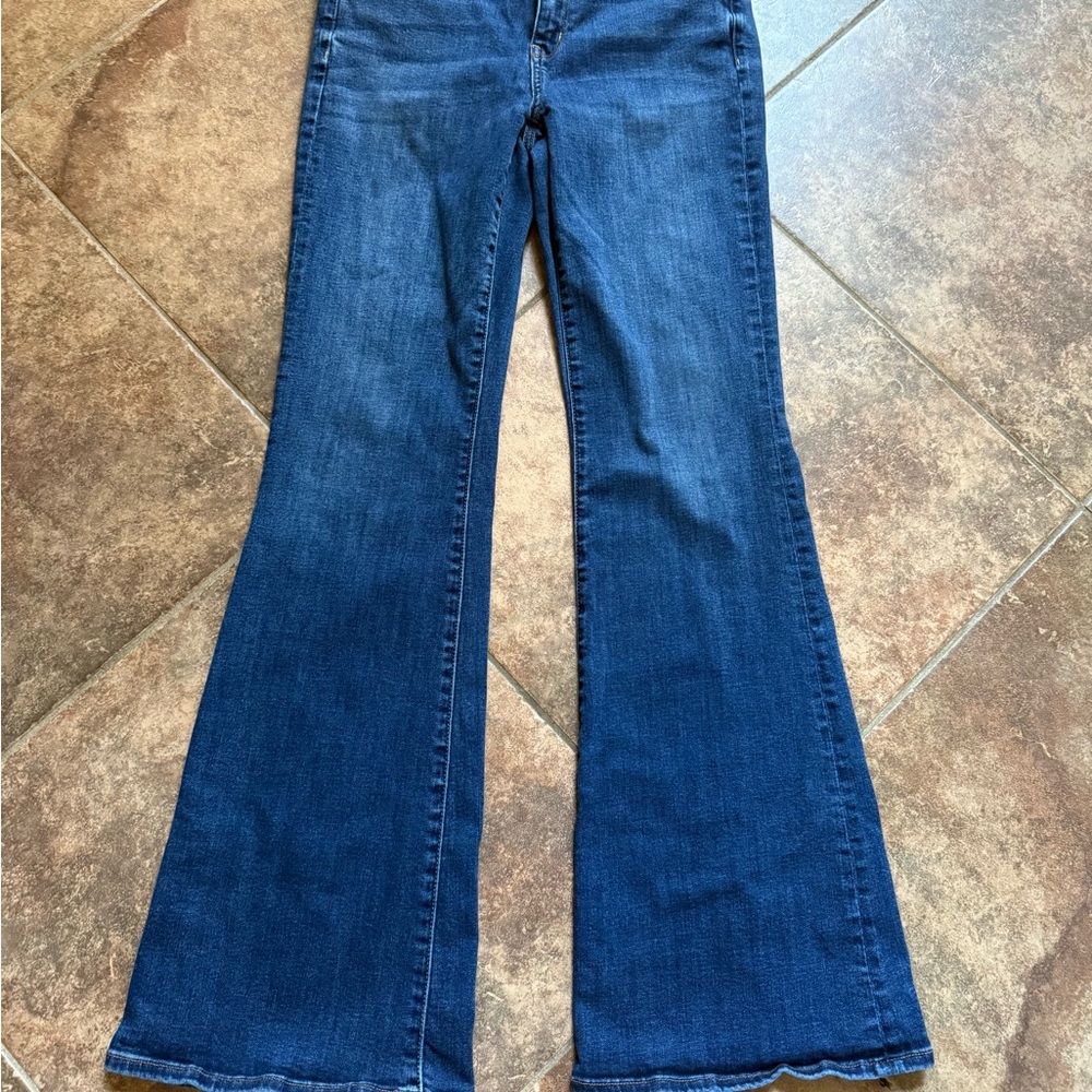 American Eagle Outfitters Low Rise Flare Jeans